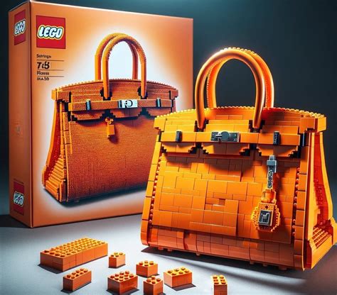 legos hermes bag|Hermes birkin Lego.